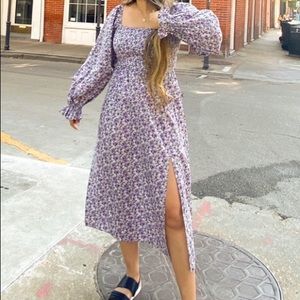 Floral Midi Dress